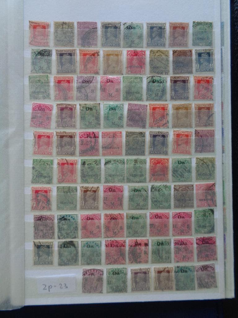 india - dienst zegels / in aantal (zp-23), Postzegels en Munten, Postzegels | Volle albums en Verzamelingen, Ophalen of Verzenden