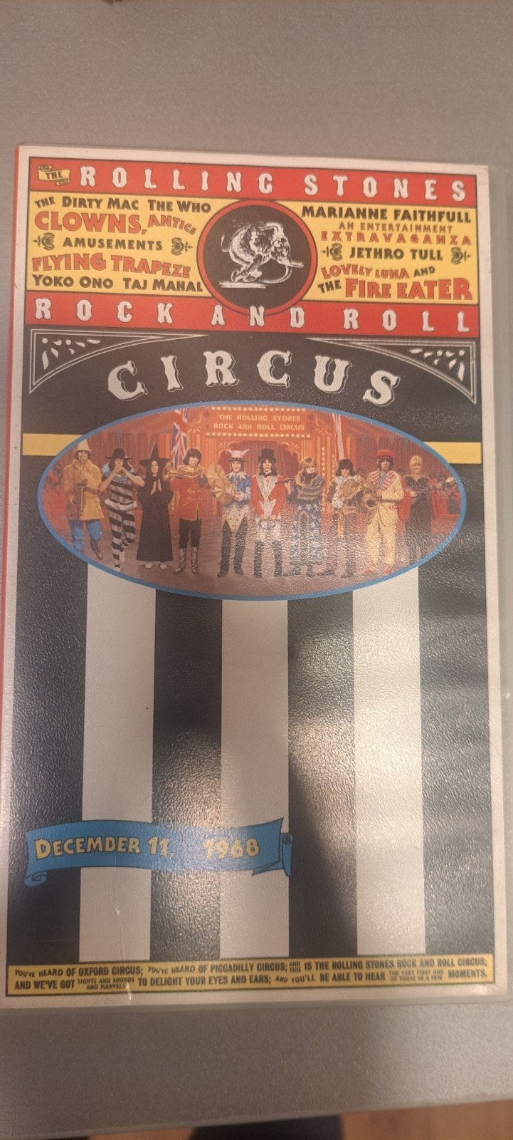 Rolling Stones    circus, Alle leeftijden, Ophalen of Verzenden, Zo goed als nieuw