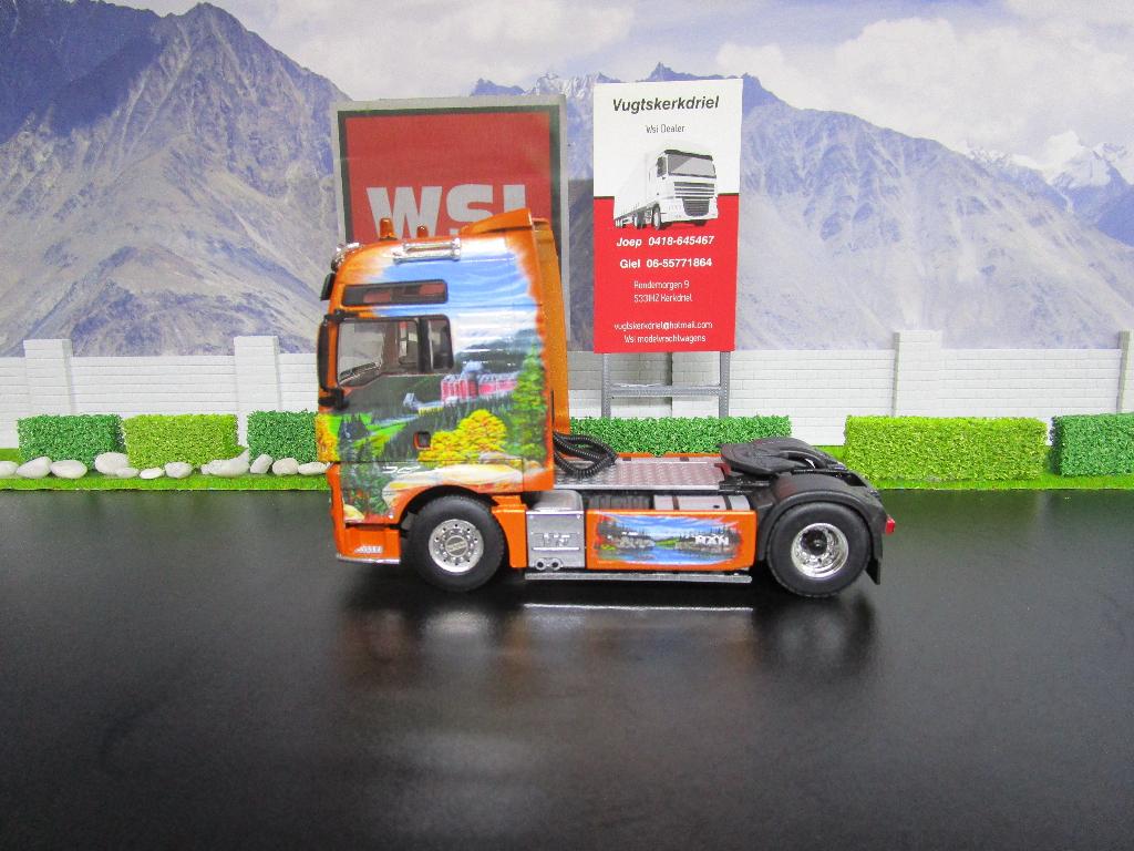 Wsi 01-1581 MAN TGX XXL 4x2 , Blum Indian Summer, Ophalen, Nieuw, Bus of Vrachtwagen, Wsi