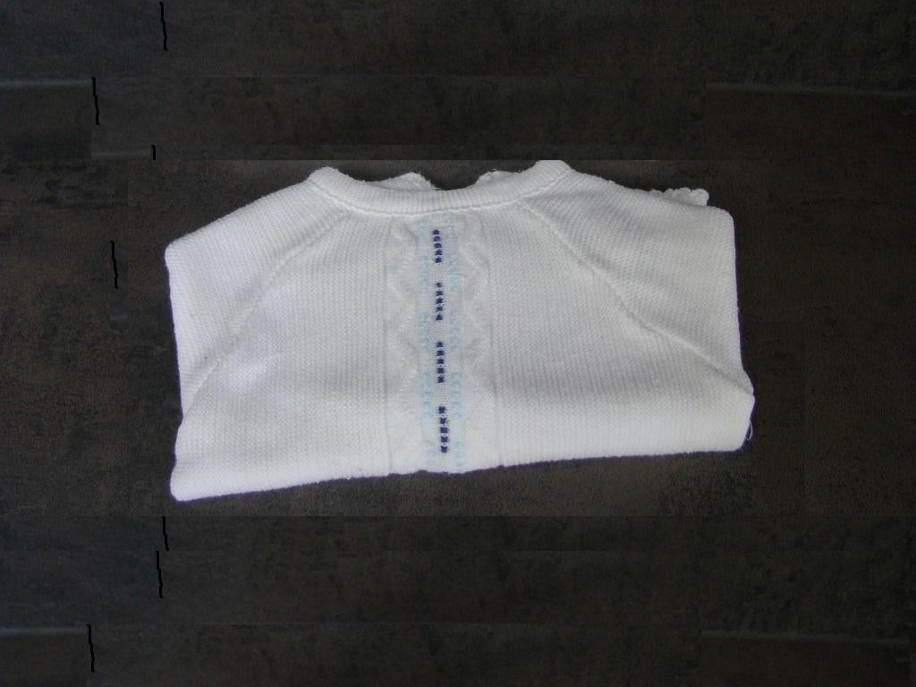 babytruitje / overslagtruitje uit de jaren 80, Antiek en Kunst, Antiek | Kleding en Accessoires, Kinderen, Ophalen of Verzenden
