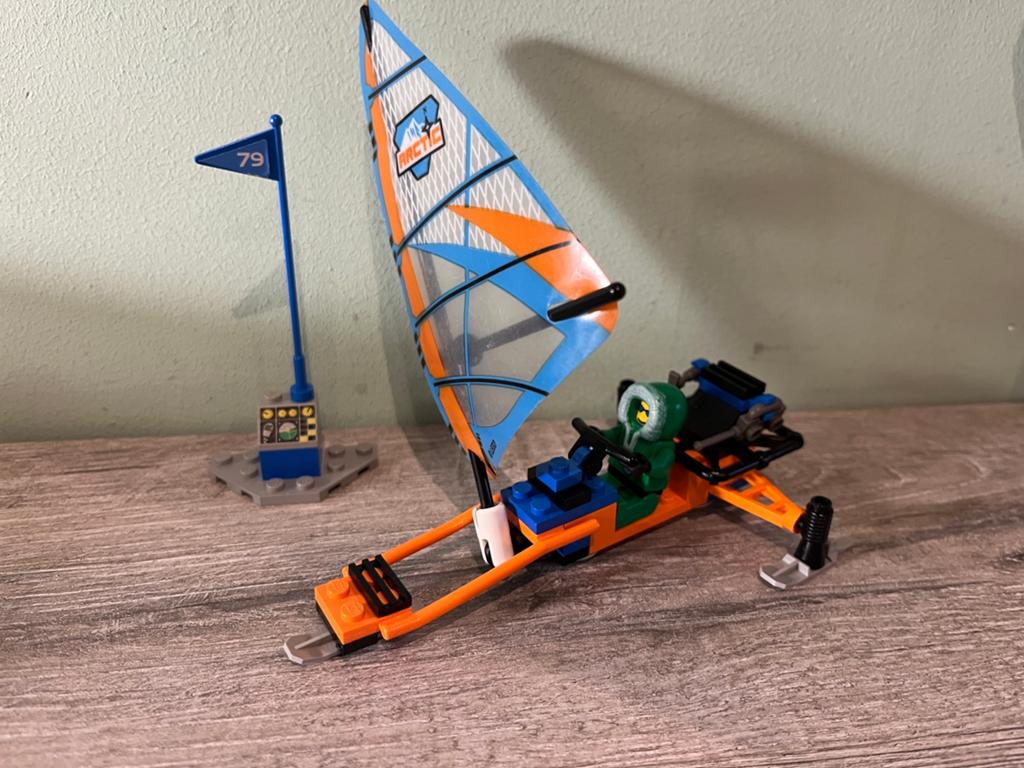 Lego 6579 arctic ice surfer met instructie, Compleet, City, Lego, Ophalen of Verzenden