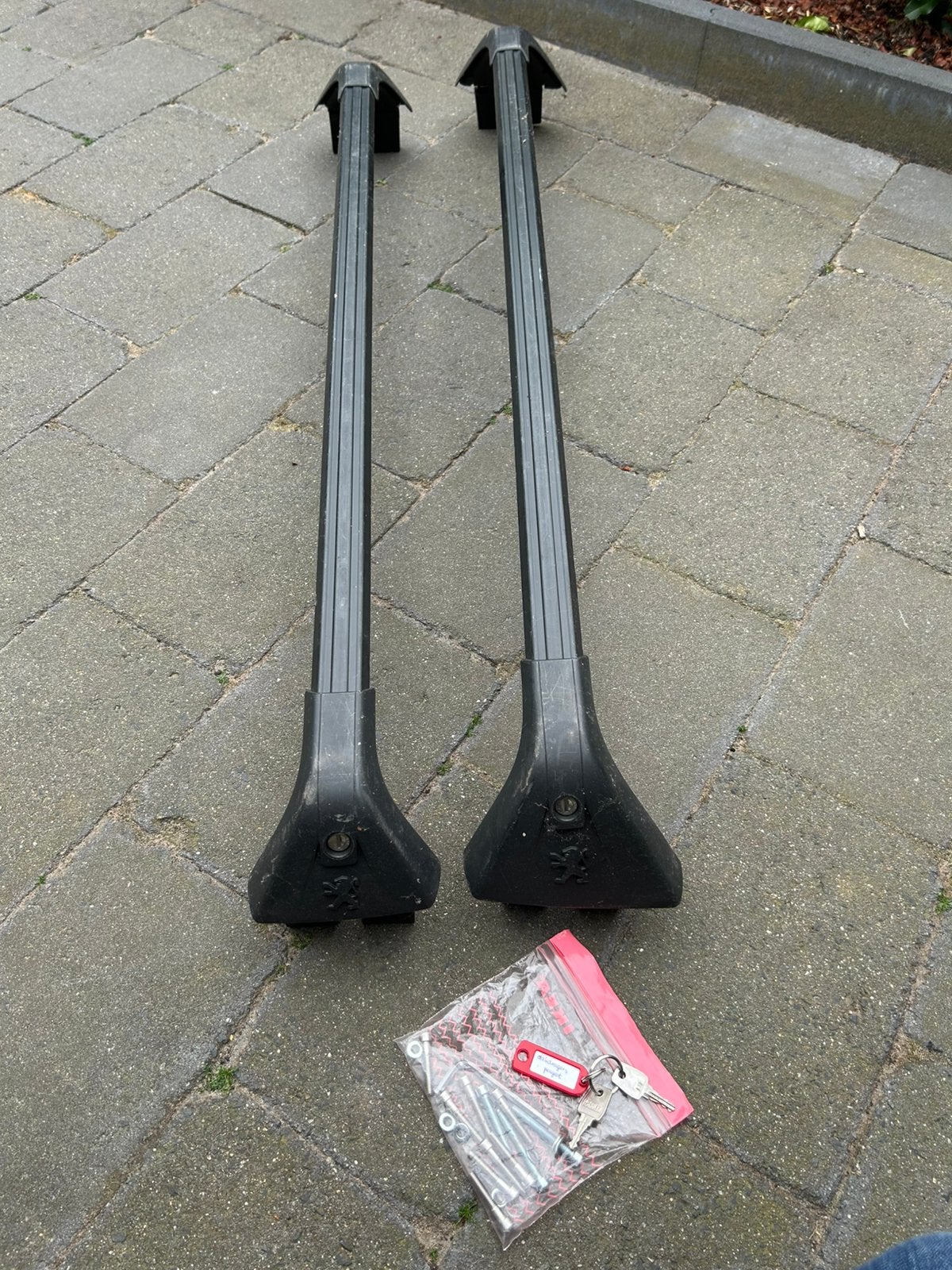 Peugeot 5008 dakdragers (2009-2017), Auto diversen, Dakdragers, Ophalen, Gebruikt