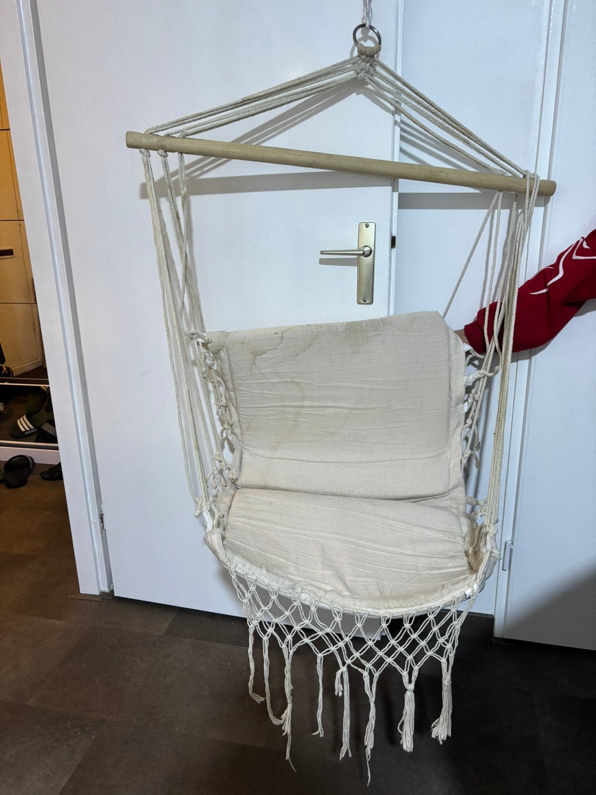 Hangstoel wit, Ophalen, Overige materialen, Hangstoel, Wit