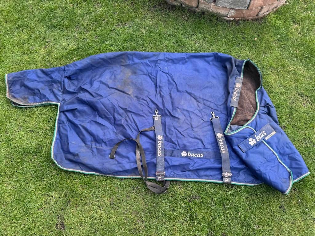 Bucas Smartex Rain regendeken in maat 135 cm / 6’0, Dieren en Toebehoren, Paarden en Pony's | Dekens en Dekjes, Bucas, Gebruikt