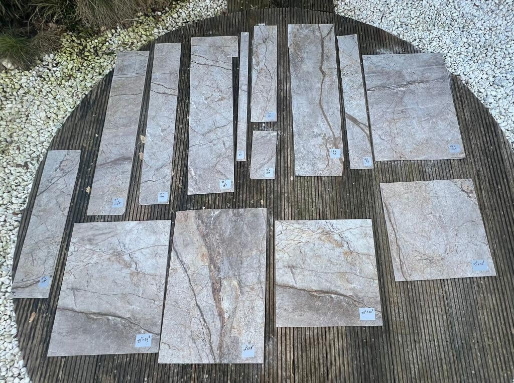 Imola ceramica the room san pedro mat stukken tegels over, Ophalen, Zo goed als nieuw