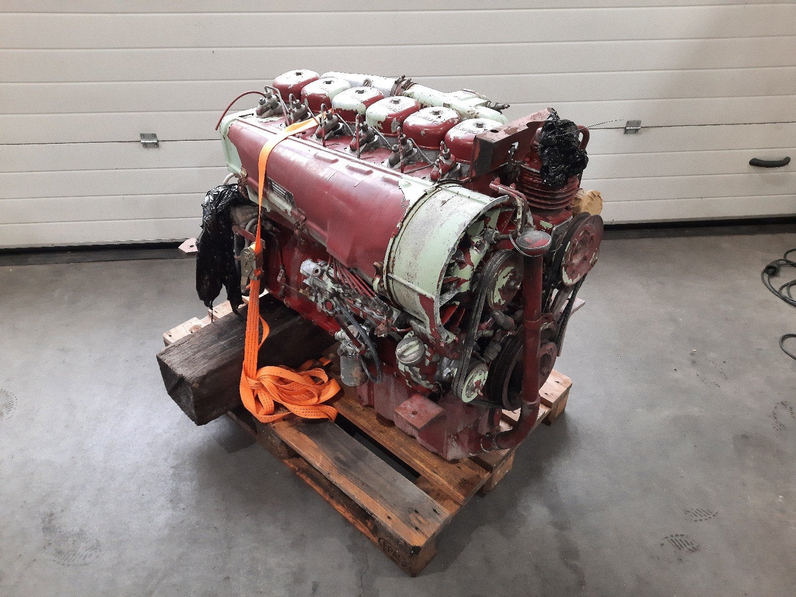 Deutz bf6l913 6 cilinder turbo iveco magirus 4x4, Ophalen, Gebruikt, Dieselmotor, 1800 rpm of meer