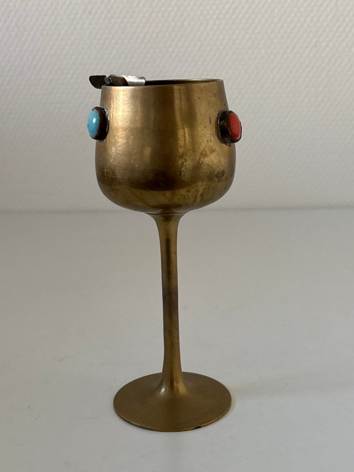 spoetnik koperen asbak, Ophalen of Verzenden