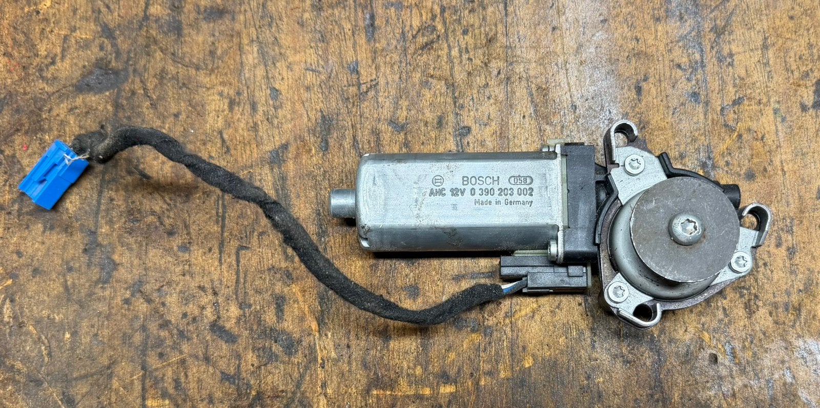 Mercedes stoelmotor Bosch 0 390 203 002 origineel, Ophalen of Verzenden, Gebruikt, Mercedes-Benz