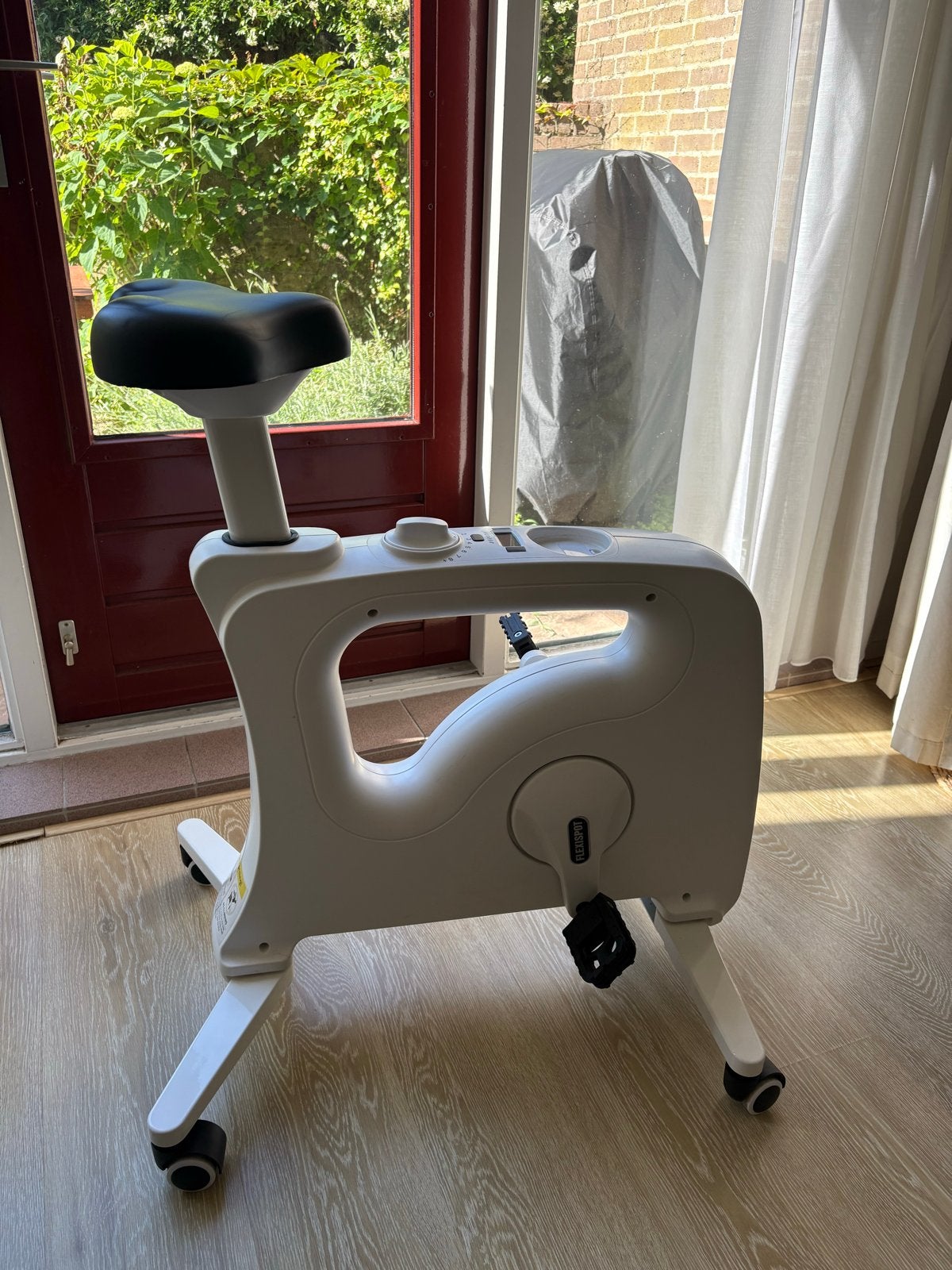 Deskbike - Uitstekende kwaliteit, Sport en Fitness, Ophalen, Zo goed als nieuw, Metaal, Benen