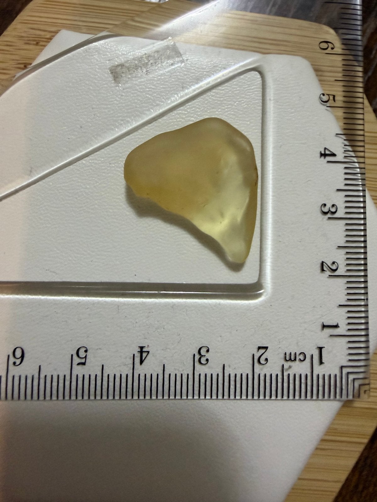 Uniek Lybisch Glas - Woestijnglas, Ophalen of Verzenden, Mineraal