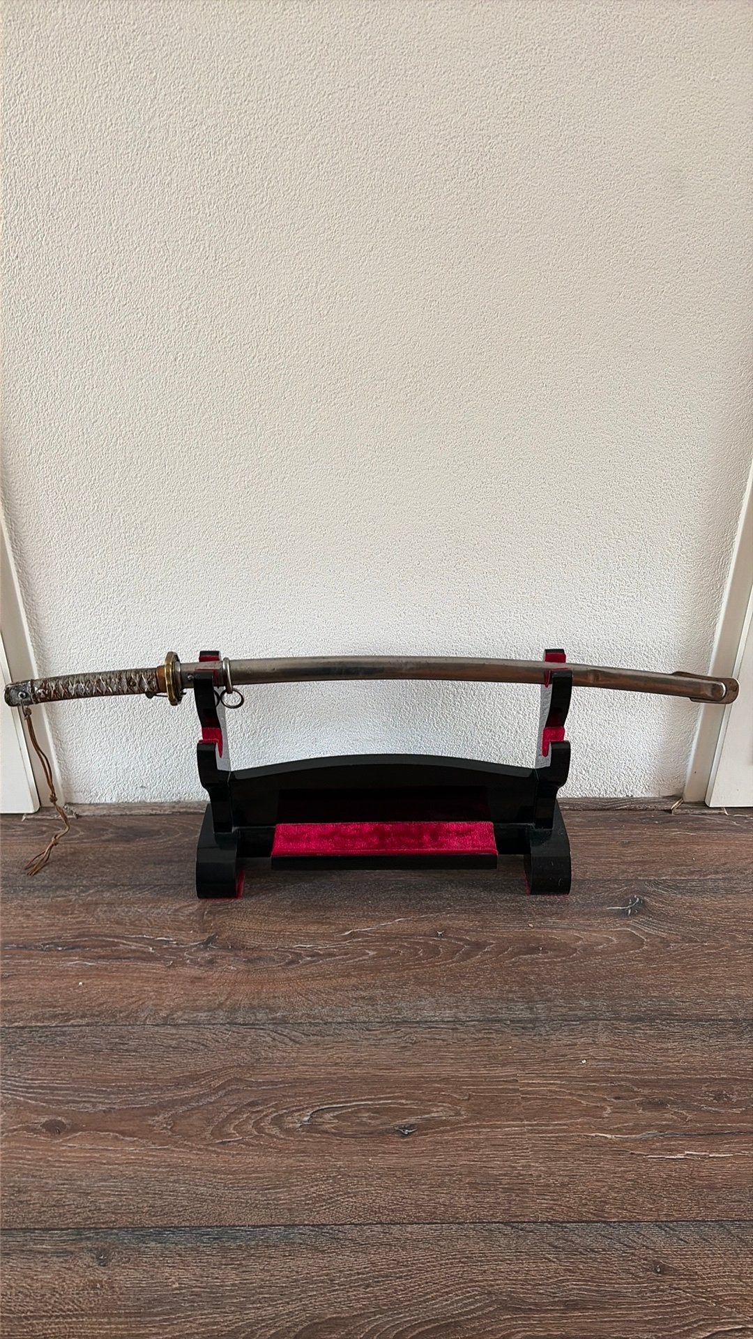 WW2 NCO Katana origineel gestempeld en genummerd, Ophalen of Verzenden, Landmacht, Azië, Zwaard of Sabel