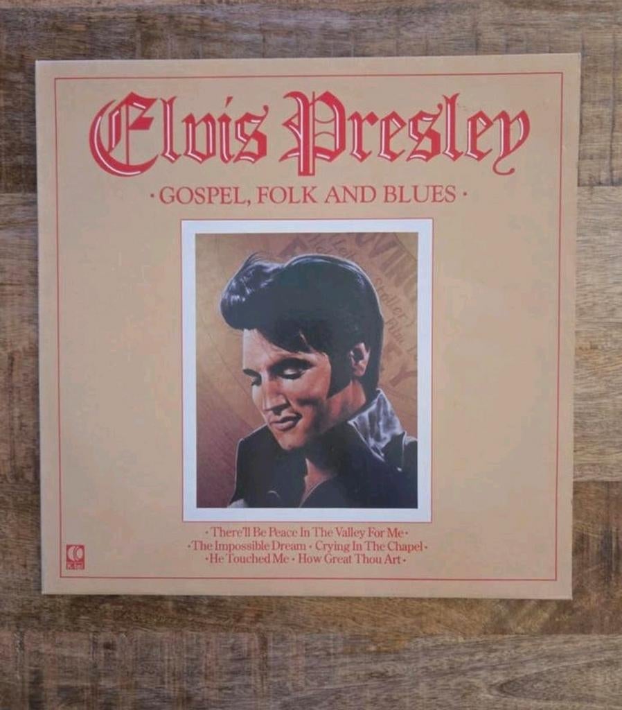Lp Elvis Presley gospel folk and blues, Ophalen of Verzenden