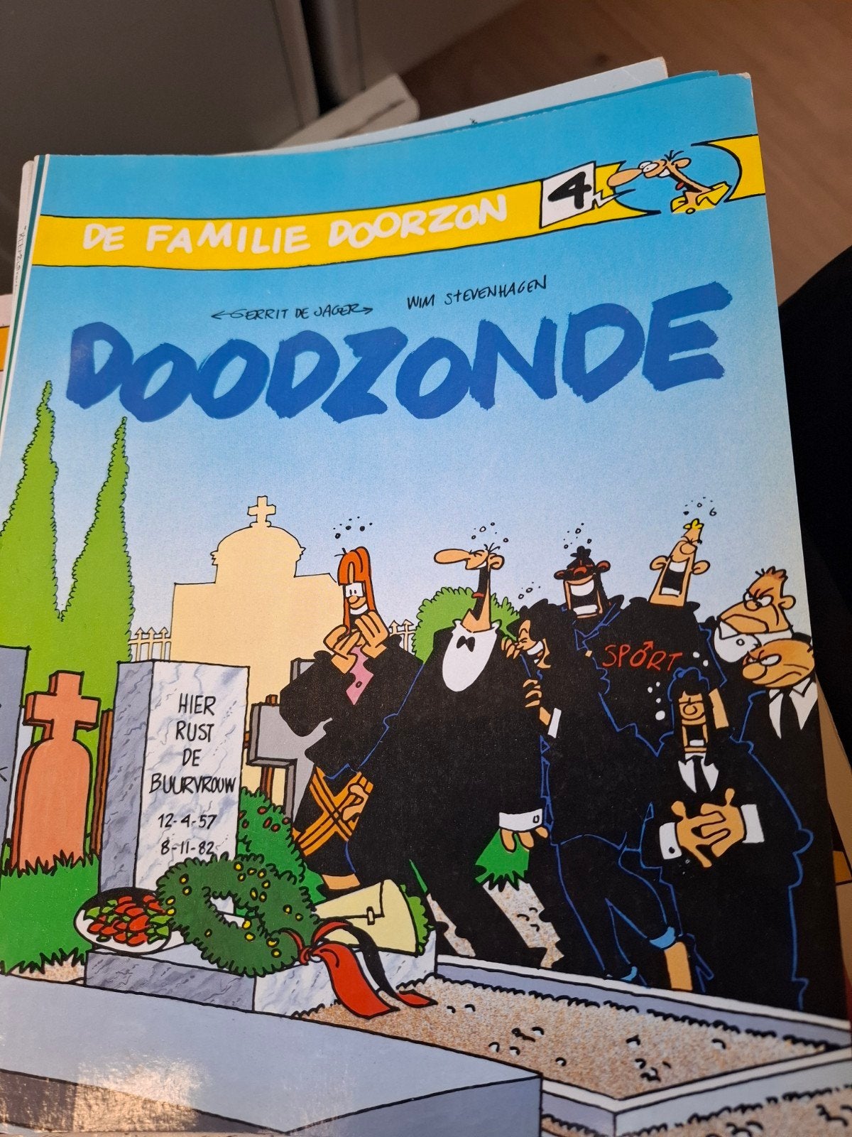 De Familie Doorzon - Doodzonde 4, Eén stripboek, Ophalen of Verzenden, Gelezen, Gerrit de Jager, Wim Stevenhagen