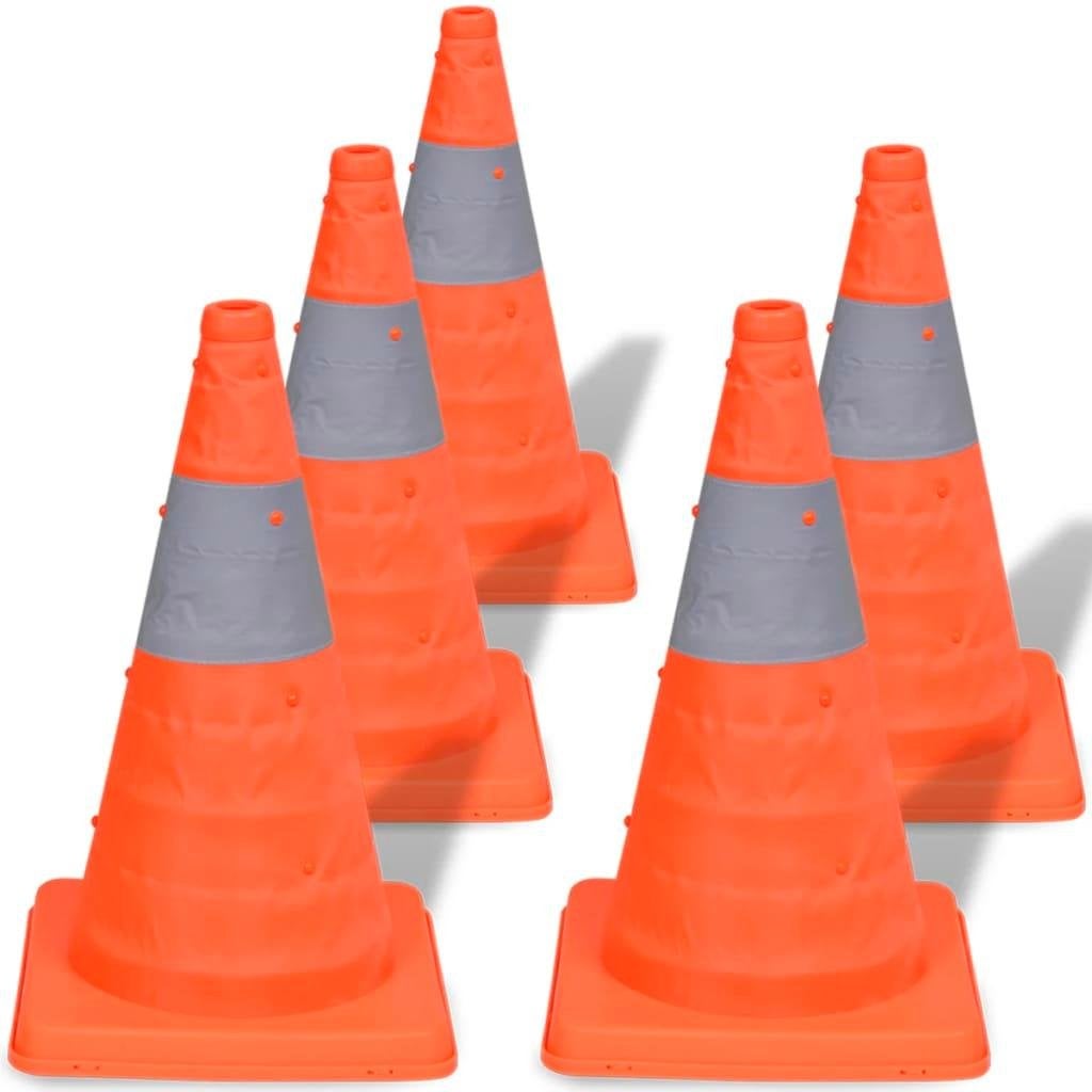 Verkeerskegel pylon pion pop-up 42 cm 5 st GRATIS BEZORGD!, Verzenden, Nvt, Nvt, Nvt
