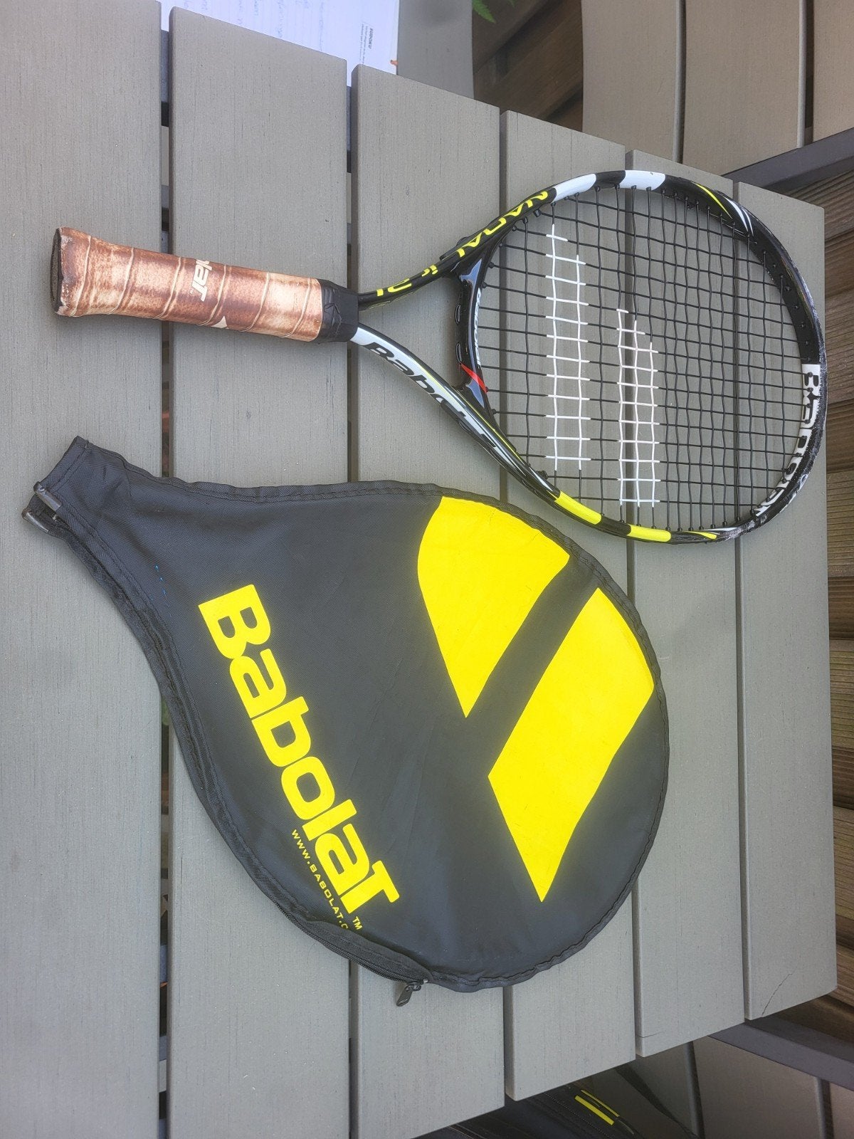 Tennisrackets Babolat, Dunlop, Wilson inclusief hoes, Ophalen of Verzenden, Gebruikt, Racket, Babolat