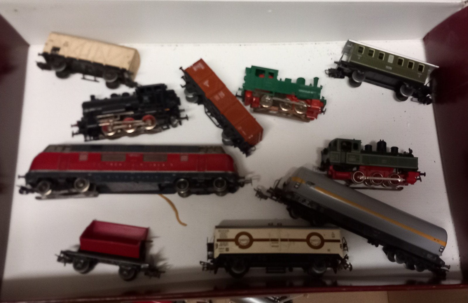 Te koop  partij marklin loks en wagons ho, Hobby en Vrije tijd, Wisselstroom, Gebruikt, Verzenden, Wagon