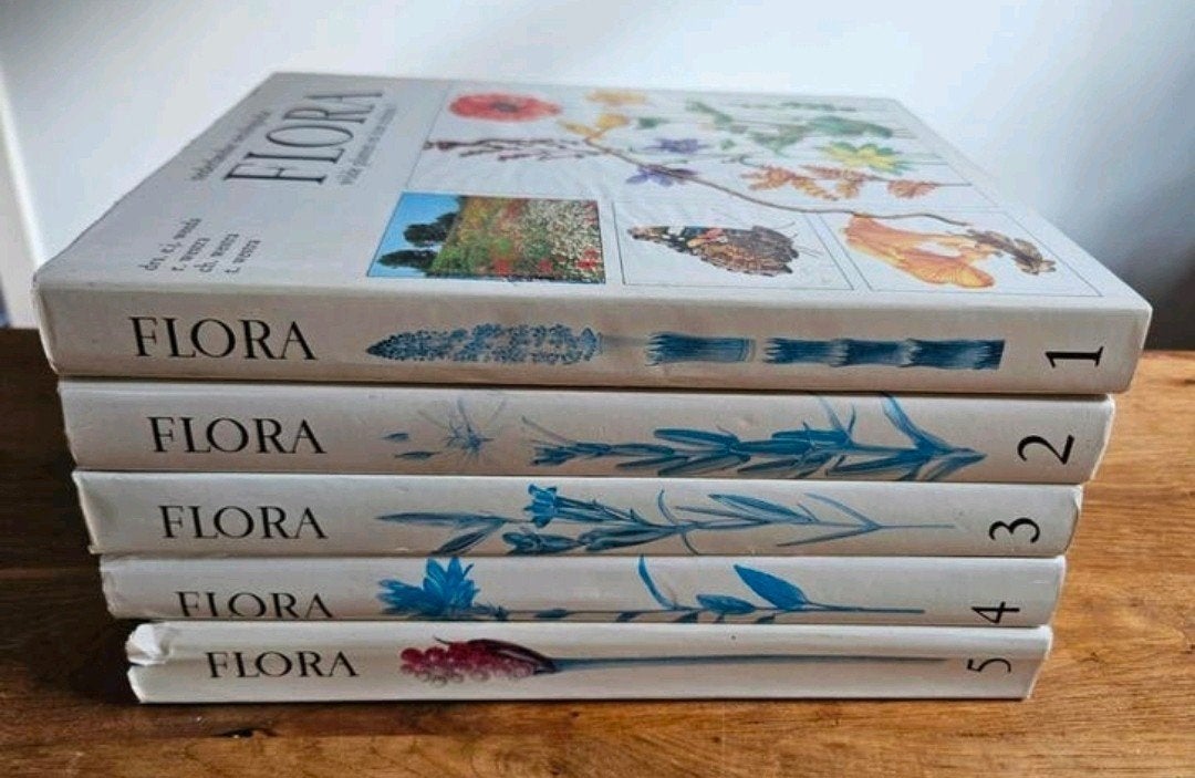Boeken:Nederlandse Oecologische Flora - Complete set 5 delen, Boeken, Bloemen, Planten en Bomen, Drs. e.j. weeda, r. westra, ch. westra, t. westra