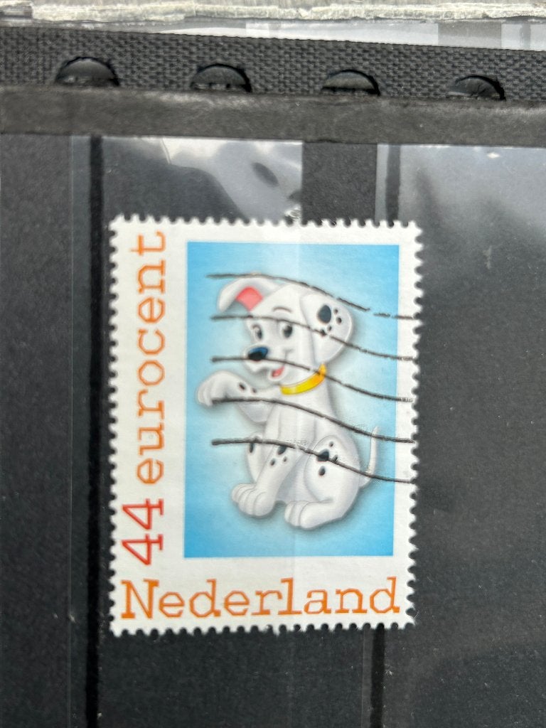 Persoonlijke zegel. Disney. 101 Dalmatiërs. Pup 1, Ophalen of Verzenden, Na 1940, Gestempeld