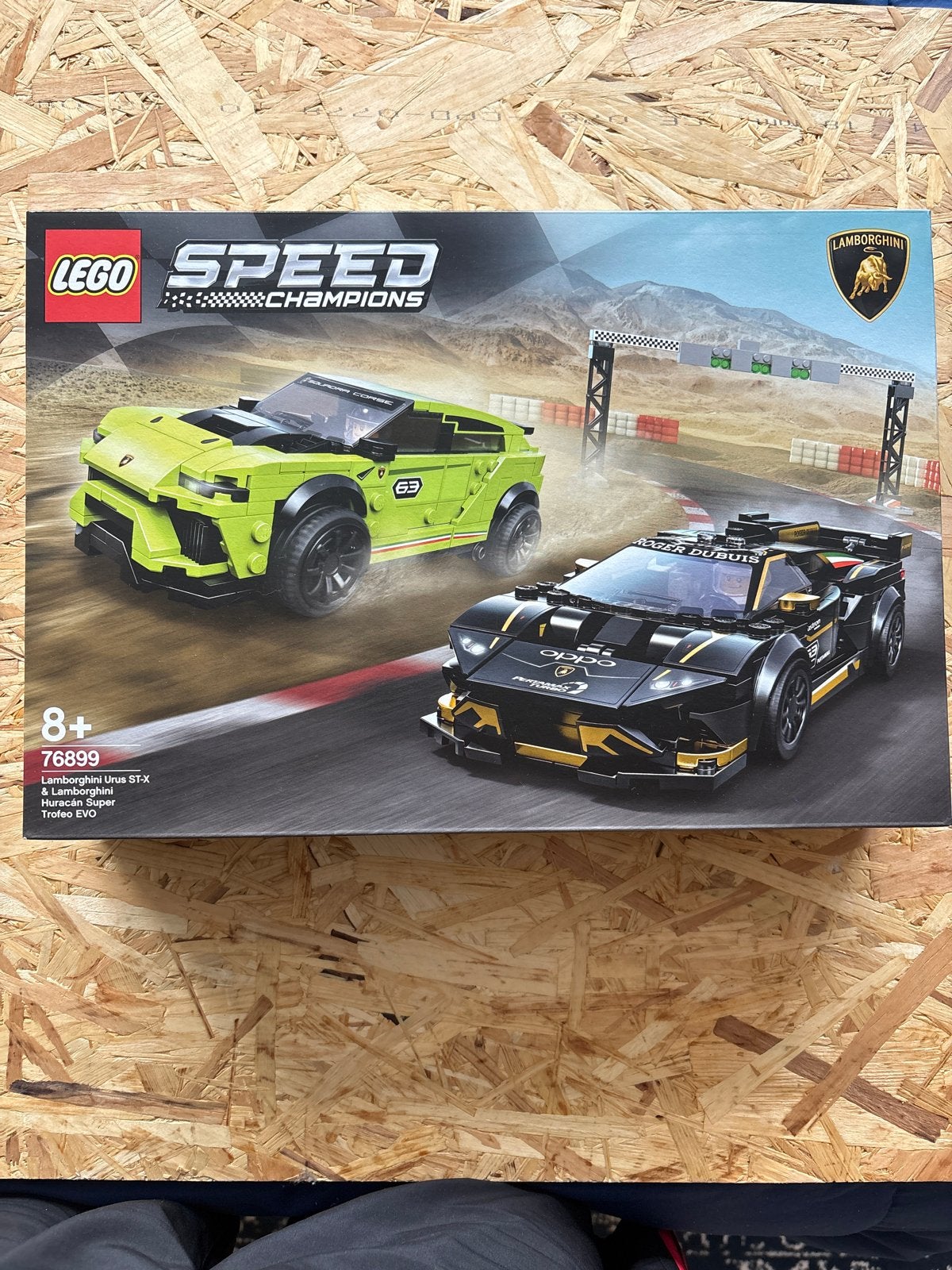 LEGO Speed Champions 76899 Lamborghini Urus ST-X & Huracán, Lego, Nieuw, Inclusief doos, Complete set
