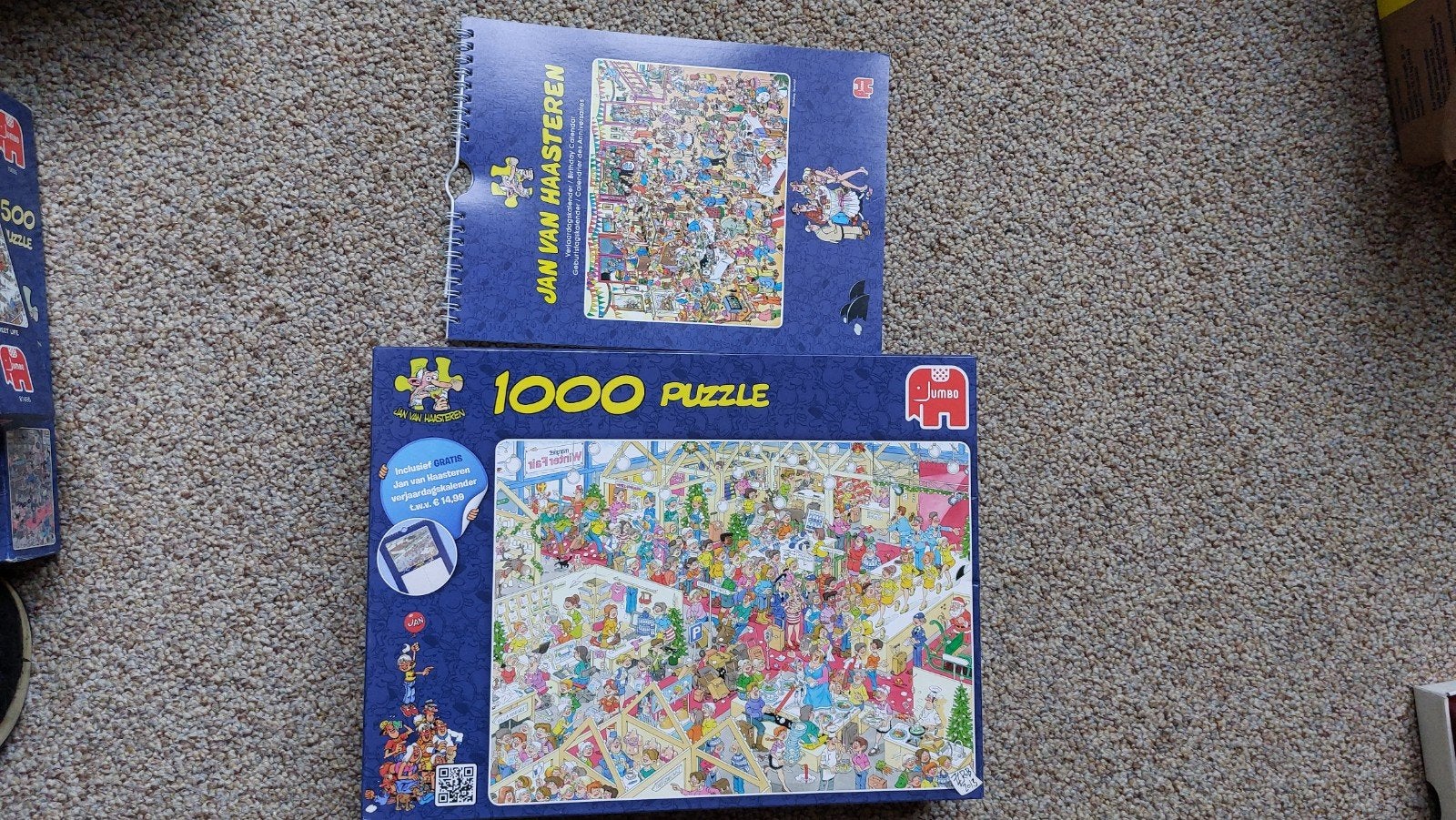 Jan van Haasteren puzzels, Ophalen, 500 t/m 1500 stukjes, Gebruikt, Legpuzzel