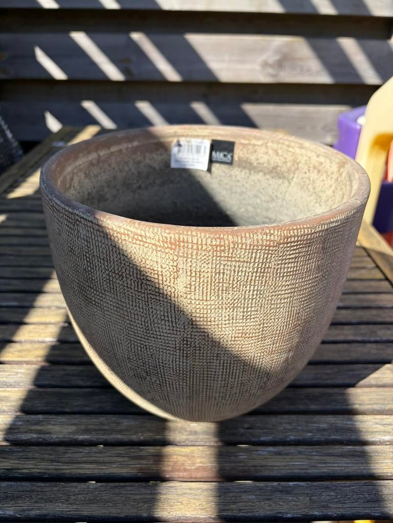 Binnen Bloempot Mica (Intratuin), Ophalen, Steen, Gebruikt, Minder dan 30 cm