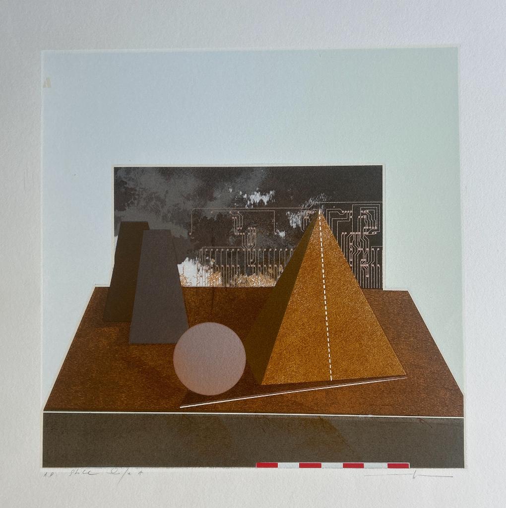 Zeefdruk Martin R. Baeyens, Antiek en Kunst, Verzenden