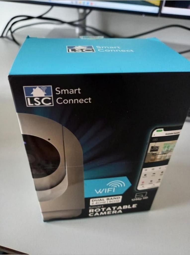 LSC Smart Connect 360 Binnencamera lsc rotatable camera, Ophalen of Verzenden