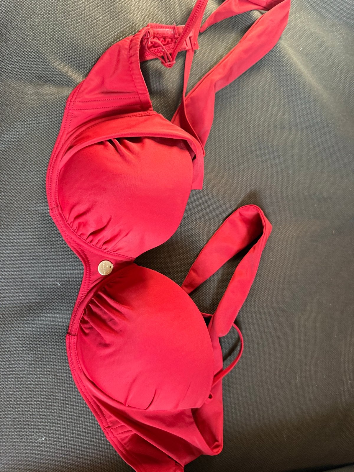 Rode WOW bikini top - Maat 38C, Ophalen of Verzenden, Zo goed als nieuw, Rood, Bikini