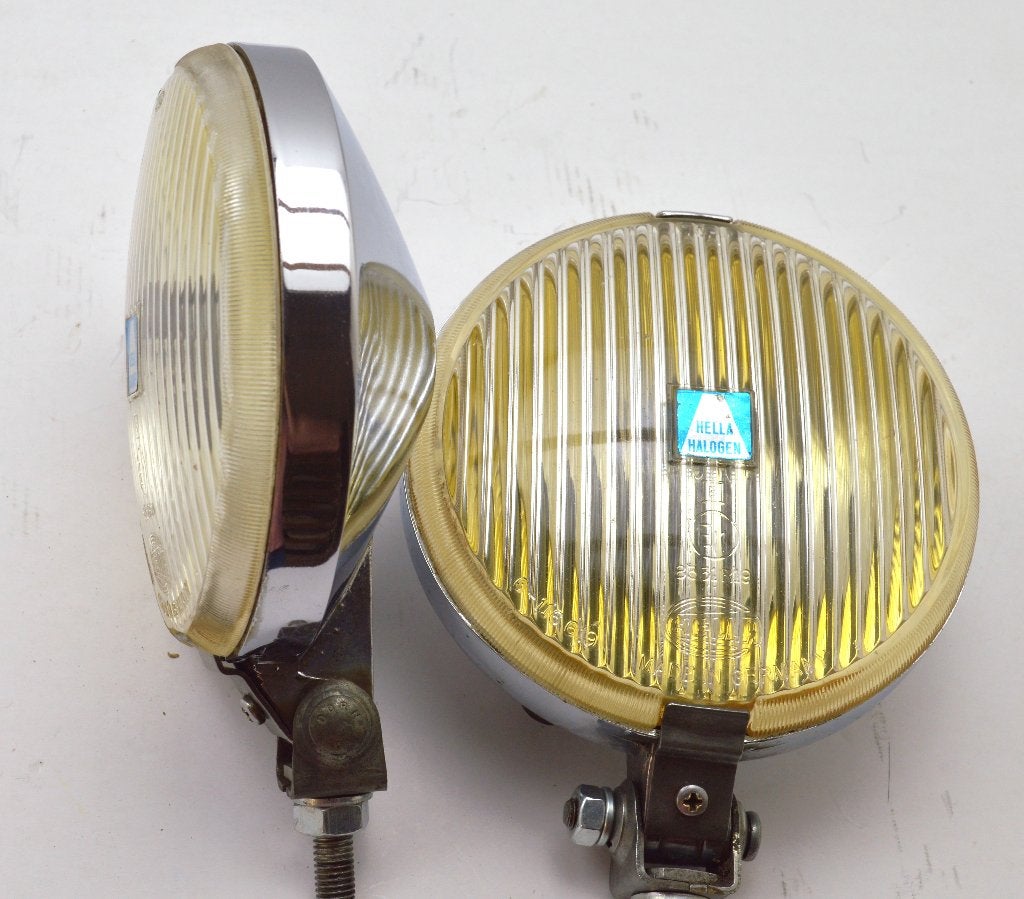 Hella 140 oldtimer mistlampen mistlicht breedstralers rally, Auto-onderdelen, Ophalen of Verzenden, Gebruikt, Opel