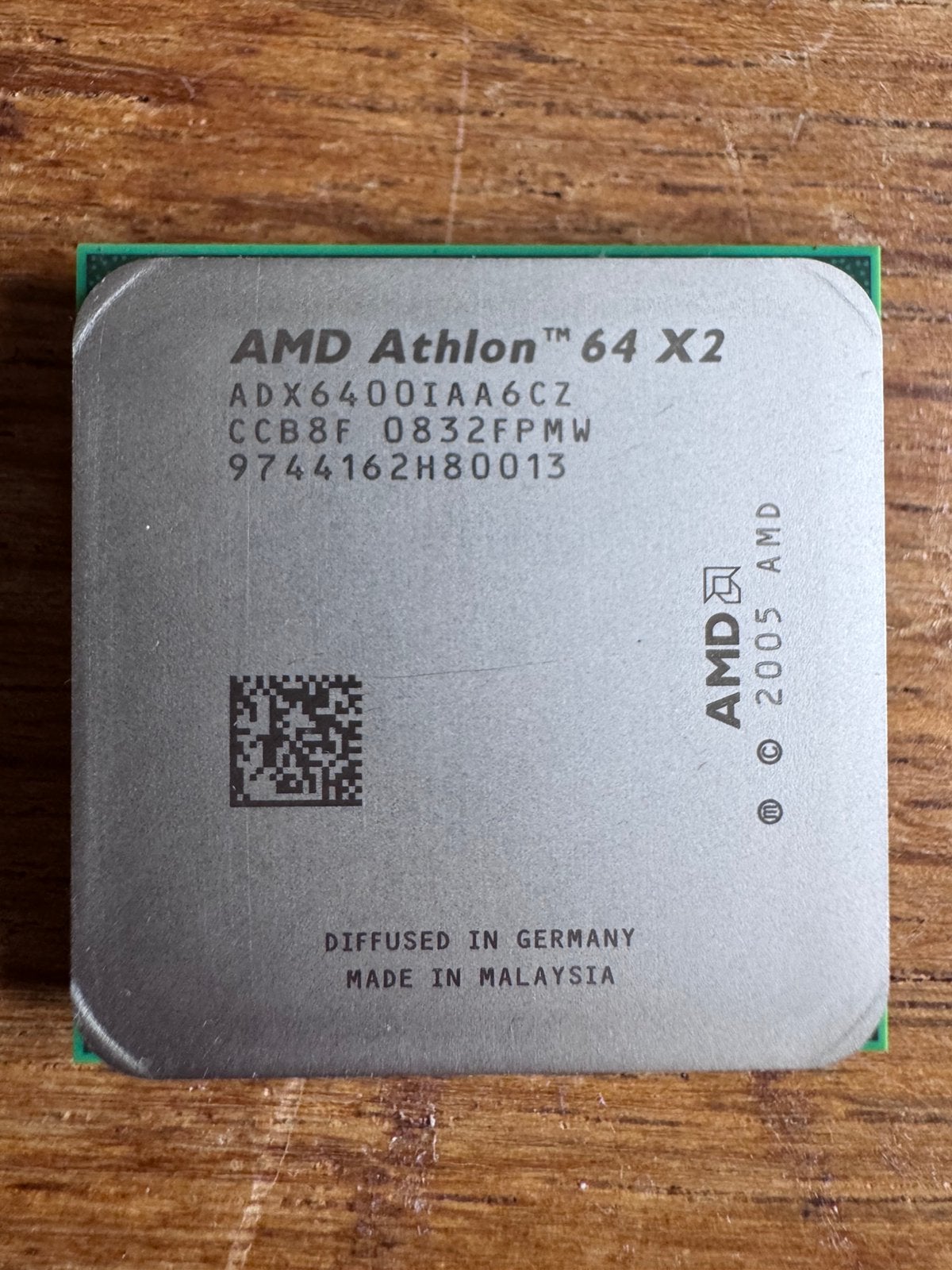 Vintage AMD Athlon 64 X2 processor, Ophalen of Verzenden, Gebruikt, 2-core, 3 tot 4 Ghz