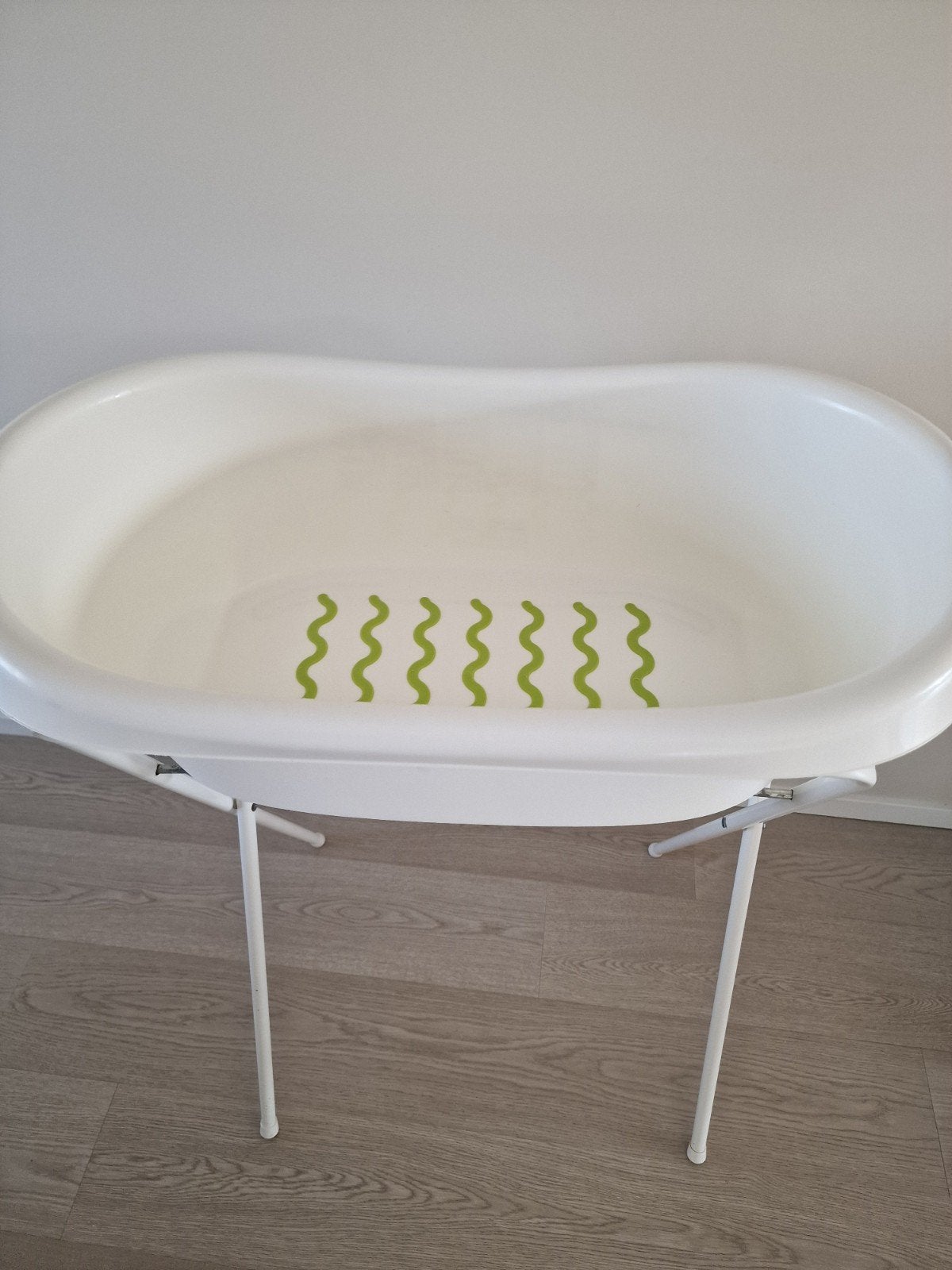 Ikea babybadje met inzet (zonder standaard), Kinderen en Baby's, Badjes en Verzorging, Ophalen, Zo goed als nieuw, Badje, Standaard