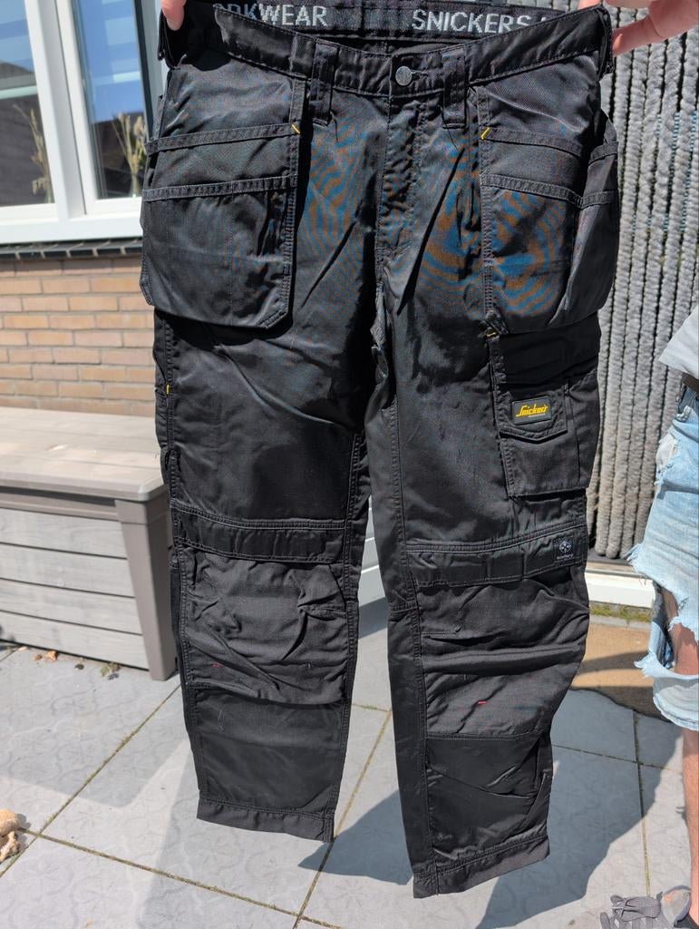 Snickers Workwear Werkbroek Zwart, Verzenden, Zo goed als nieuw