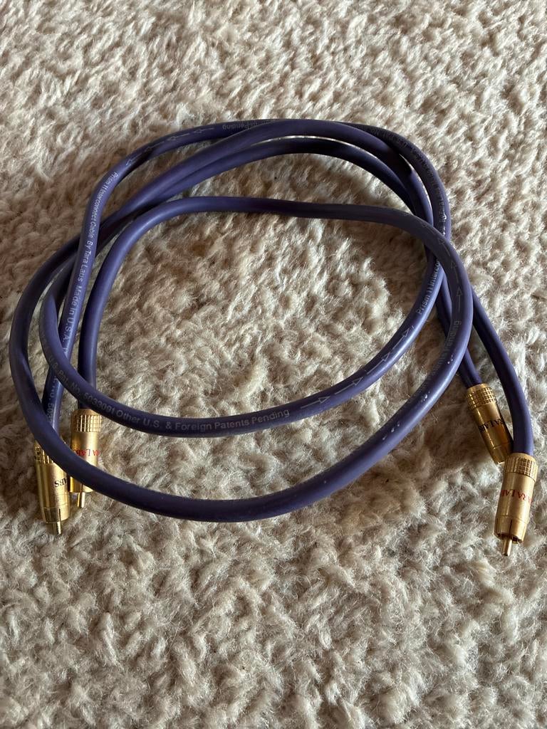 Tara Labs Prism II Interconnect Kabel - Hoge Kwaliteit RCA, Audio, Tv en Foto, Audiokabels en Televisiekabels, Ophalen, Gebruikt