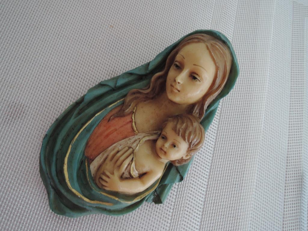 Hanger met Maria en kind, Ophalen of Verzenden, Zo goed als nieuw, Beeld(je), Christendom | Katholiek