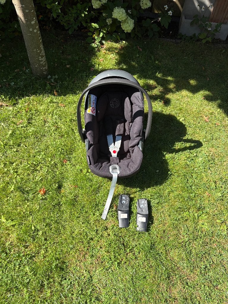 Cybex Cloud T I-Size Autostoeltje - Sepia Black, Verstelbare rugleuning, Gebruikt, Overige methoden, 0 t/m 13 kg