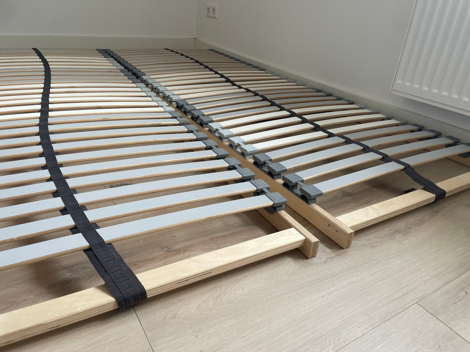 Lattenbodems 2x 75x200 cm, Ophalen, 90 cm, Eenpersoons, Zo goed als nieuw