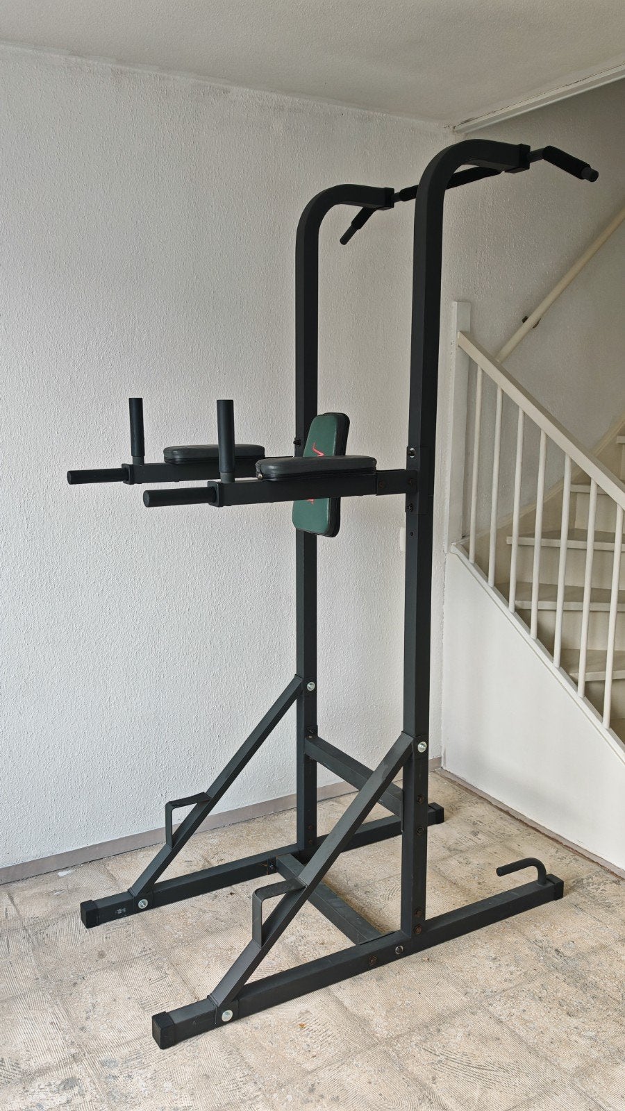 Power Tower / Dip Station / Optrekstation - NIKN, Ophalen of Verzenden, Gebruikt, Armen, Oprekstang