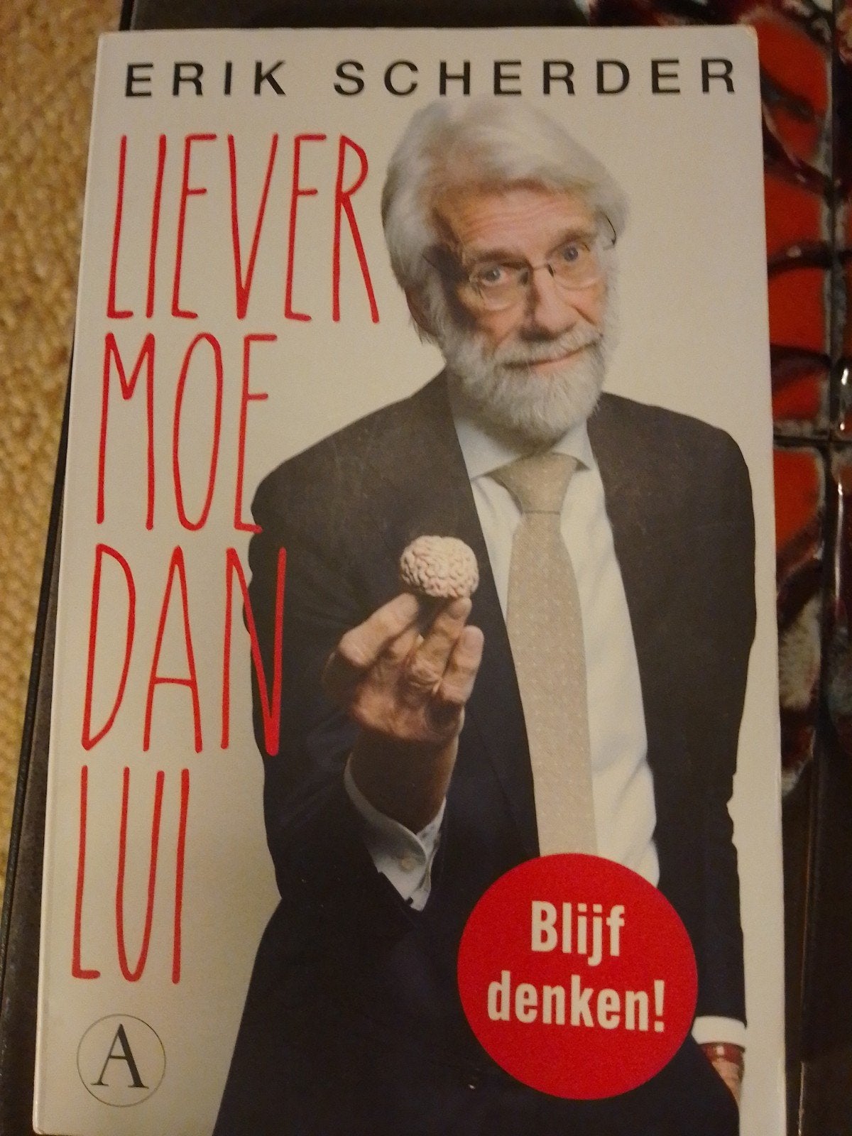 Liever moe dan lui - Erik Scherder, Boeken, Ophalen, Zo goed als nieuw