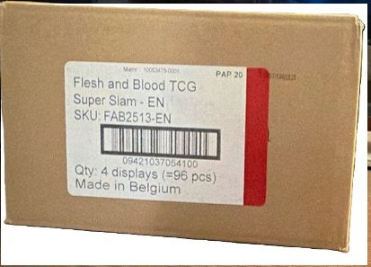 Flesh and Blood Boosterbox case Super Slam English, Ophalen of Verzenden, Zo goed als nieuw