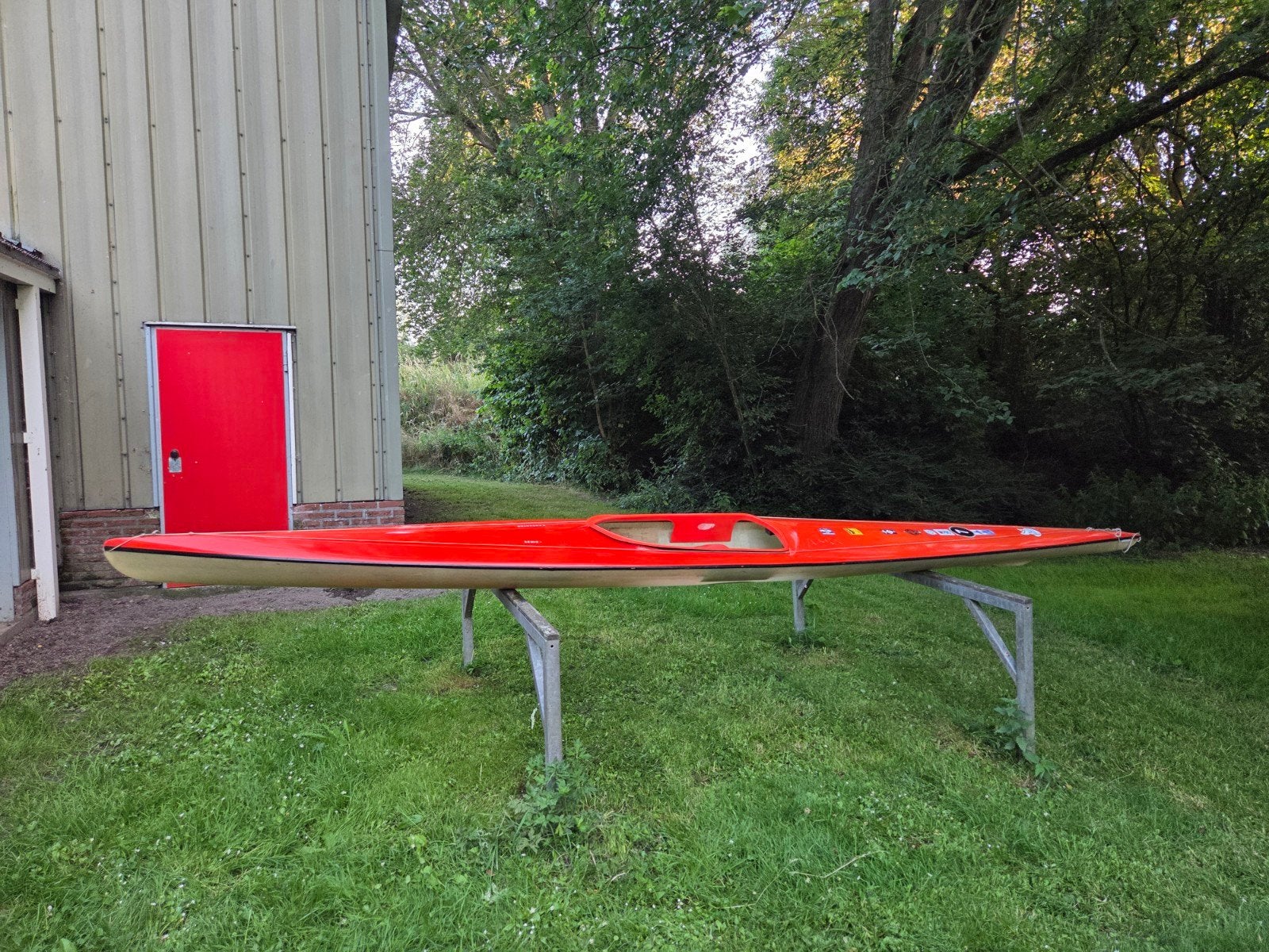 Tiekano Eska Kajak/kano 1pers, Watersport en Boten, Ophalen, Gebruikt, 1-persoons