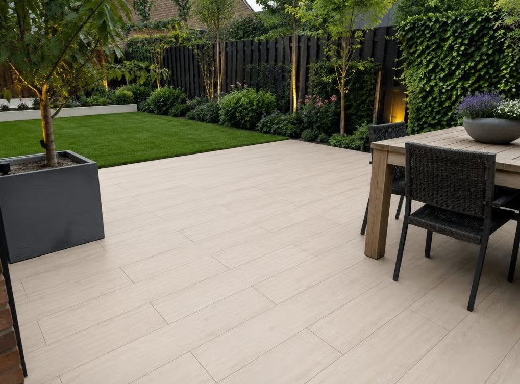 Dolomiti Ortisei 120x30x2 cm. keramische tegel - Houtlook, Ophalen, Keramiek, Nieuw, 10 m² of meer