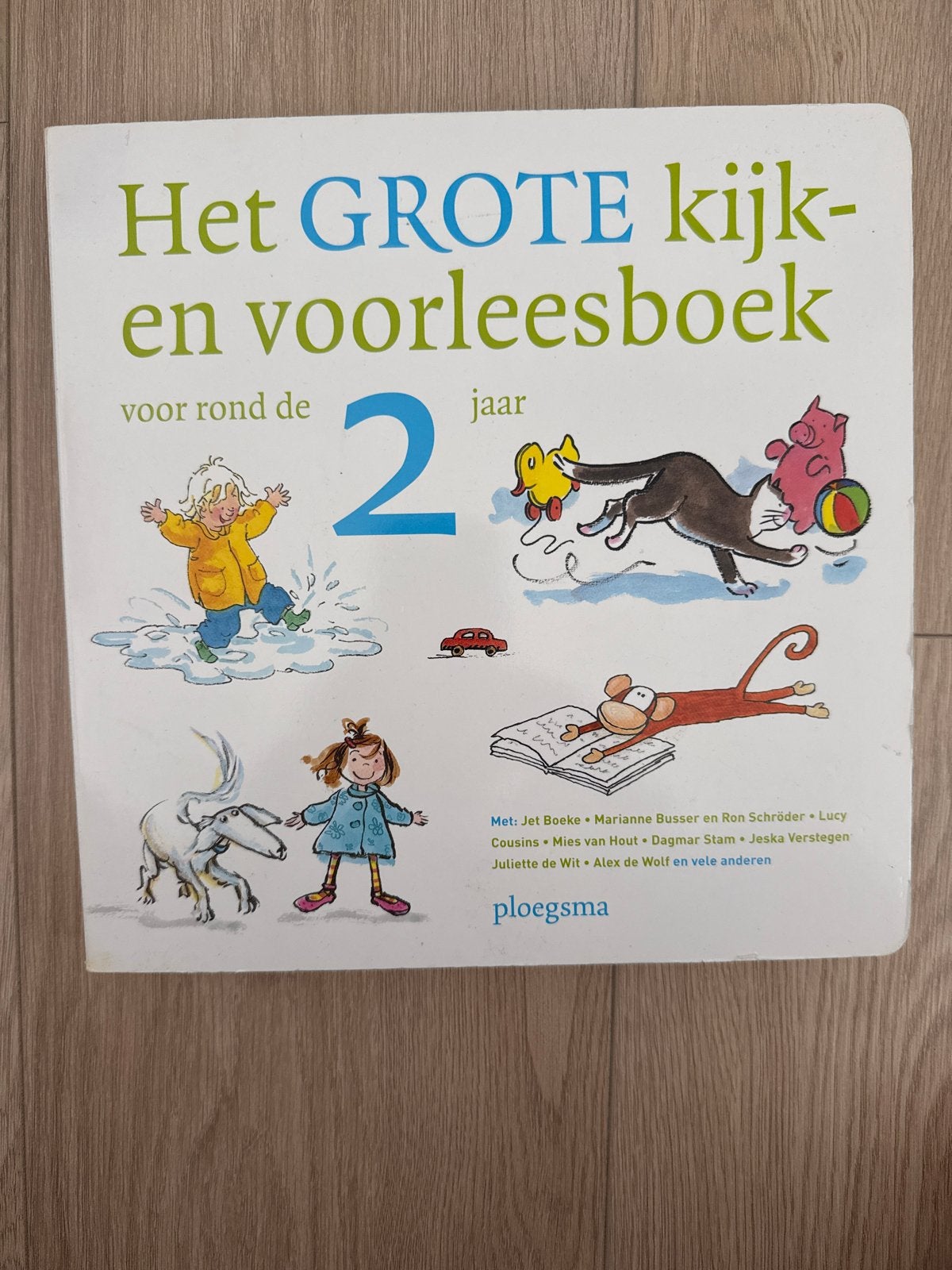 Het Grote Kijk- en Voorleesboek voor rond de 2 jaar, Ophalen, Fictie algemeen, Jongen of Meisje, Zo goed als nieuw