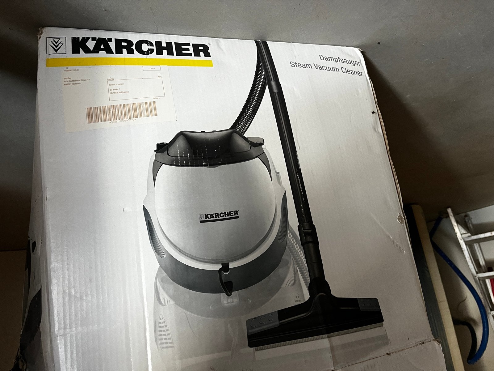 Kärcher Stoomreiniger sv7- in originele doos met accessoires