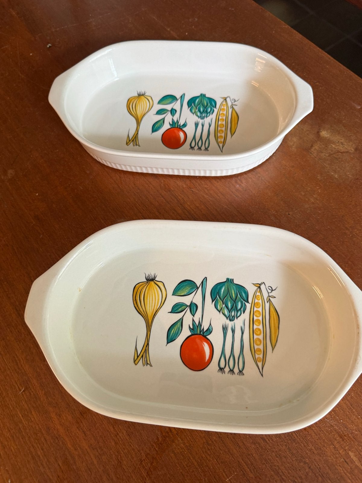 Villeroy & Boch Ovenschalen met Groentemotief (2 stuks), Ophalen of Verzenden