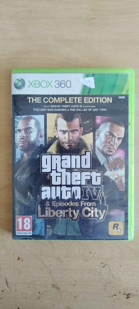 GTA IV Complete Edition voor Xbox 360, Gebruikt, Vanaf 18 jaar, 1 speler, Ophalen
