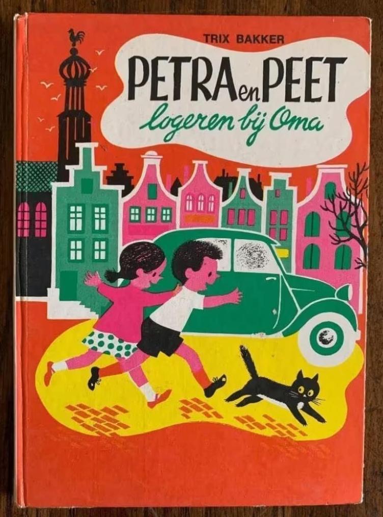 Petra en Peet logeren bij Oma; Trix Bakker; kinderboek, Boeken, Ophalen of Verzenden, Gelezen, Fictie algemeen