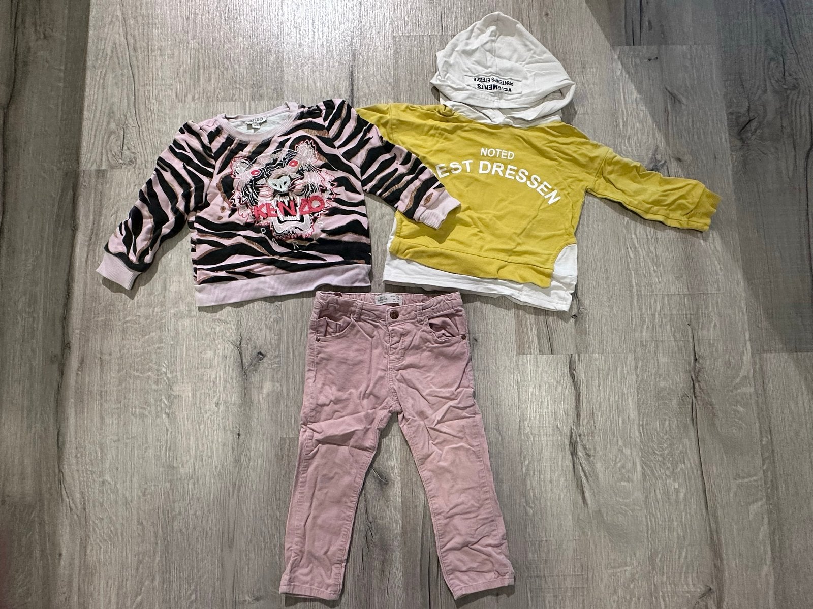Kledingpakket: Zara, Kenzo en meer (meisje), Ophalen of Verzenden, Gebruikt, Meisje, Setje