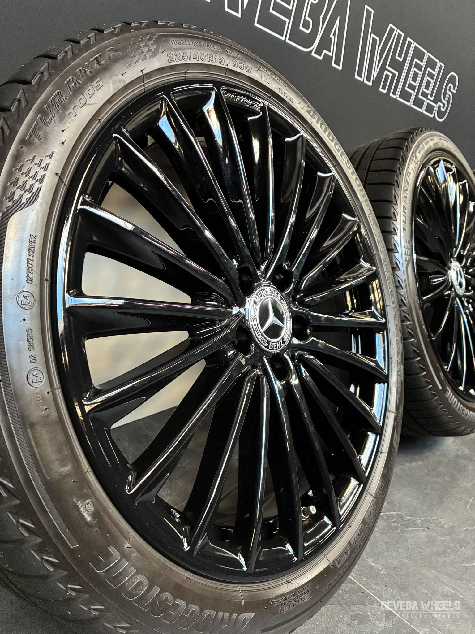 19” originele Mercedes A W177 CLA X118 AMG velgen + banden, 19 inch, Gebruikt, -, -