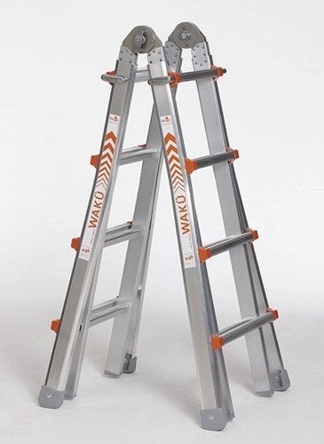 WAKÜ Aluminium Reformladder - Veelzijdig en Stevig, Doe-het-zelf en Verbouw, Ladders en Trappen, Ophalen of Verzenden