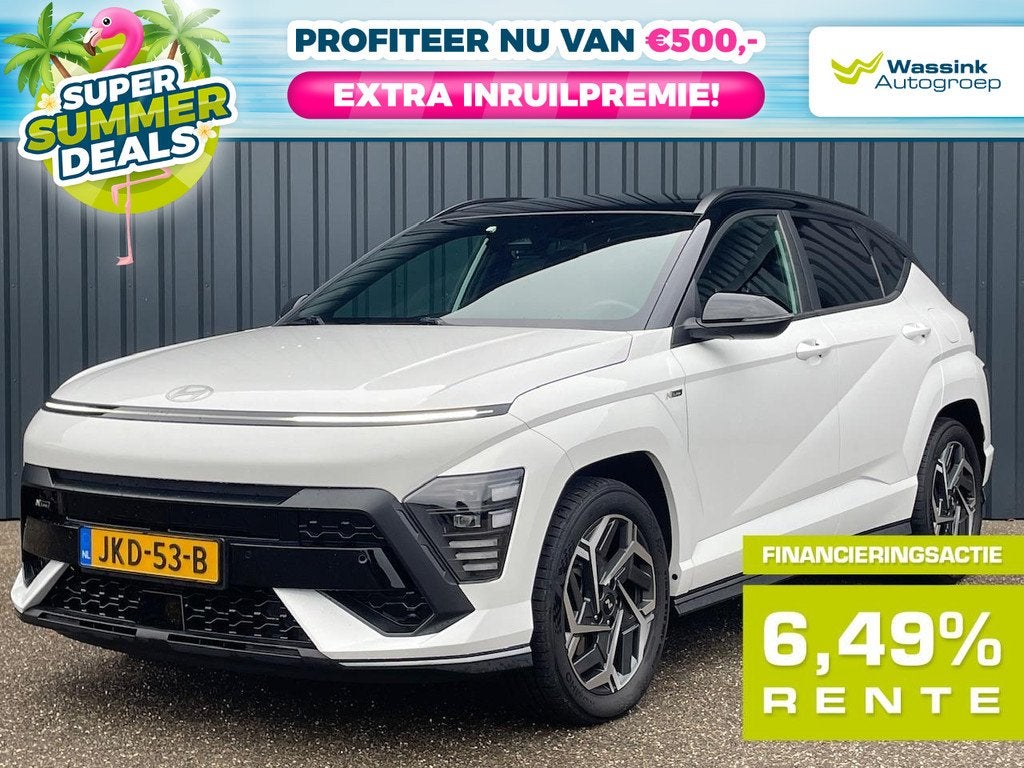 Hyundai Kona 1.6 GDI HEV 141pk DCT N-Line Edition I Adaptive